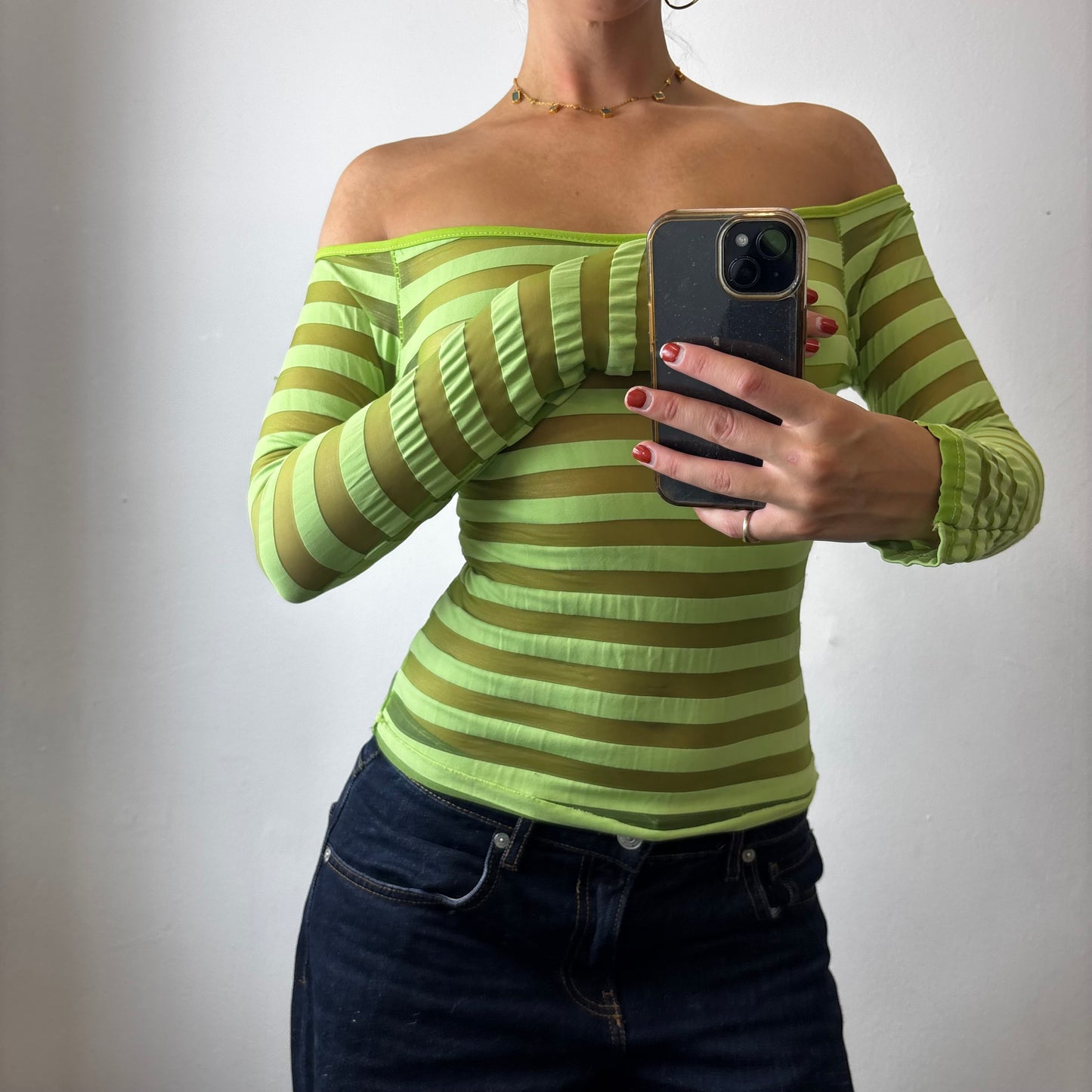 off the shoulder top