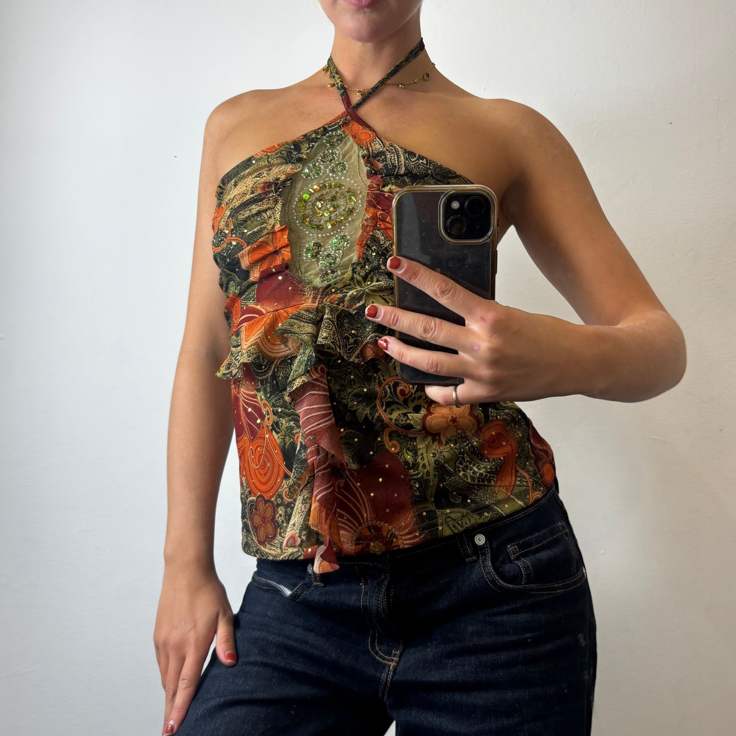 ‘made in italy’ halter top