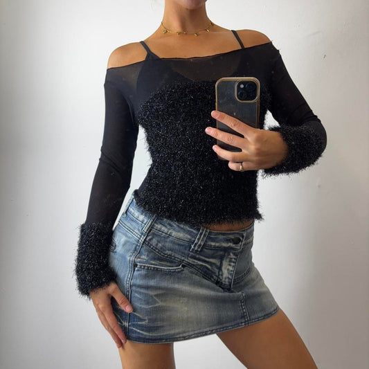 vintage off the shoulder top
