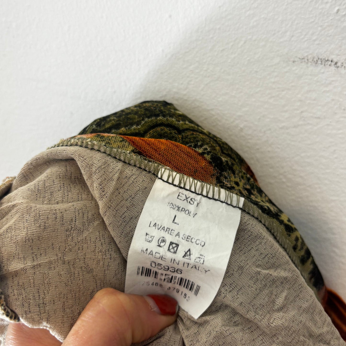 ‘made in italy’ halter top