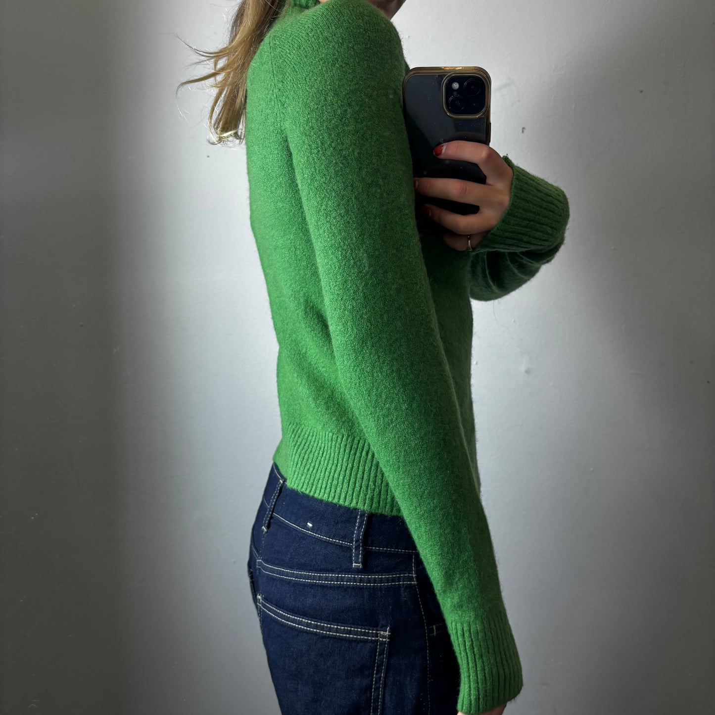 knit zip up