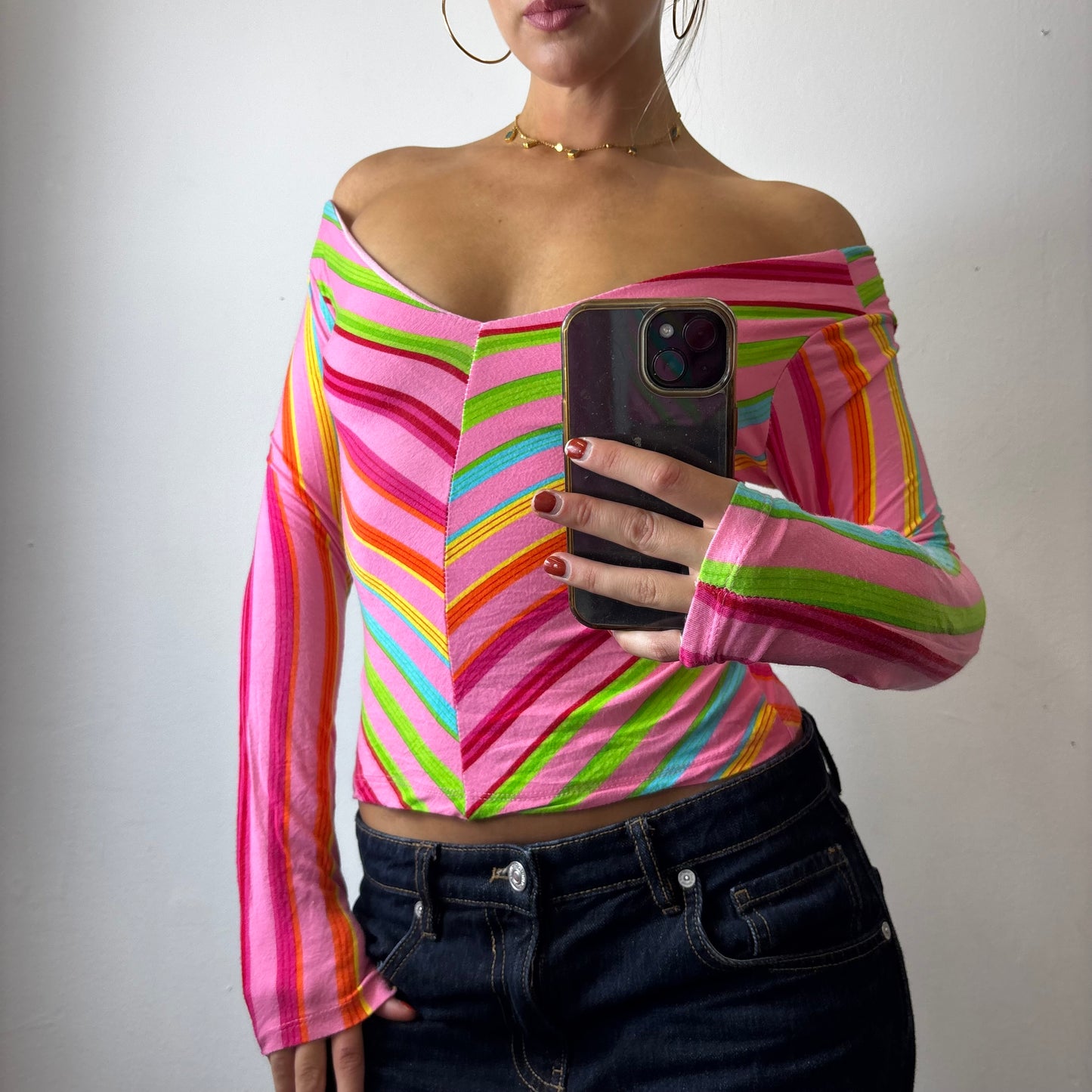 off the shoulder top