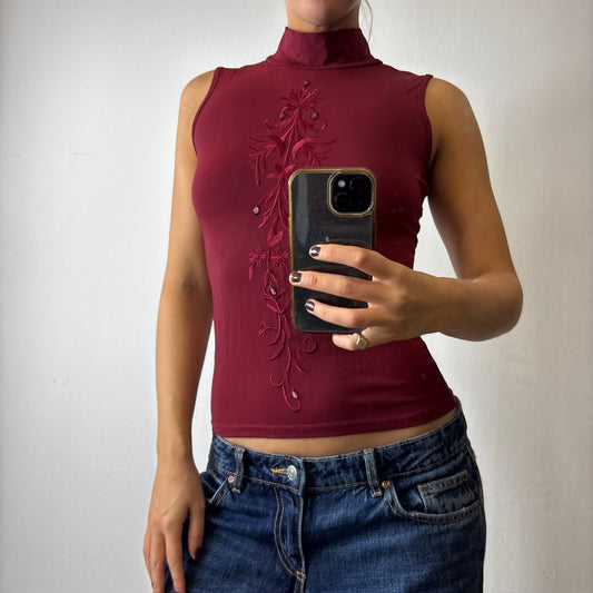 vintage turtleneck top