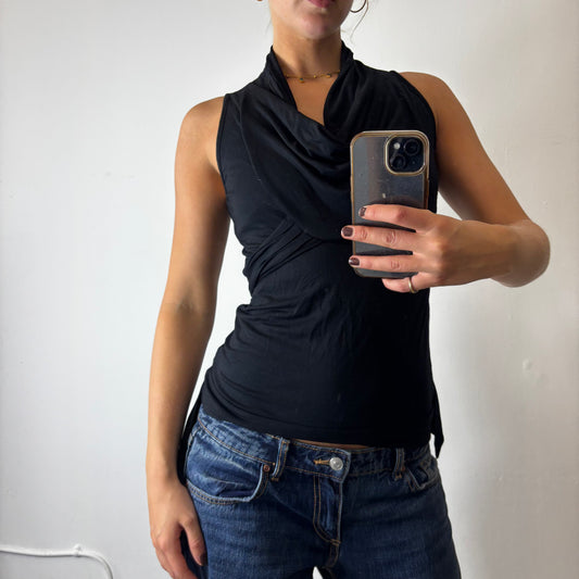 vintage black top