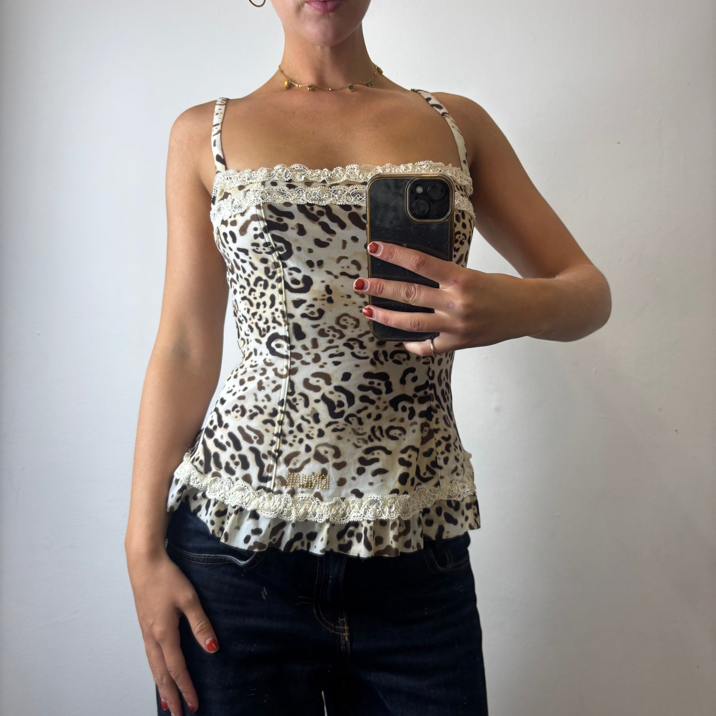 leopard print top