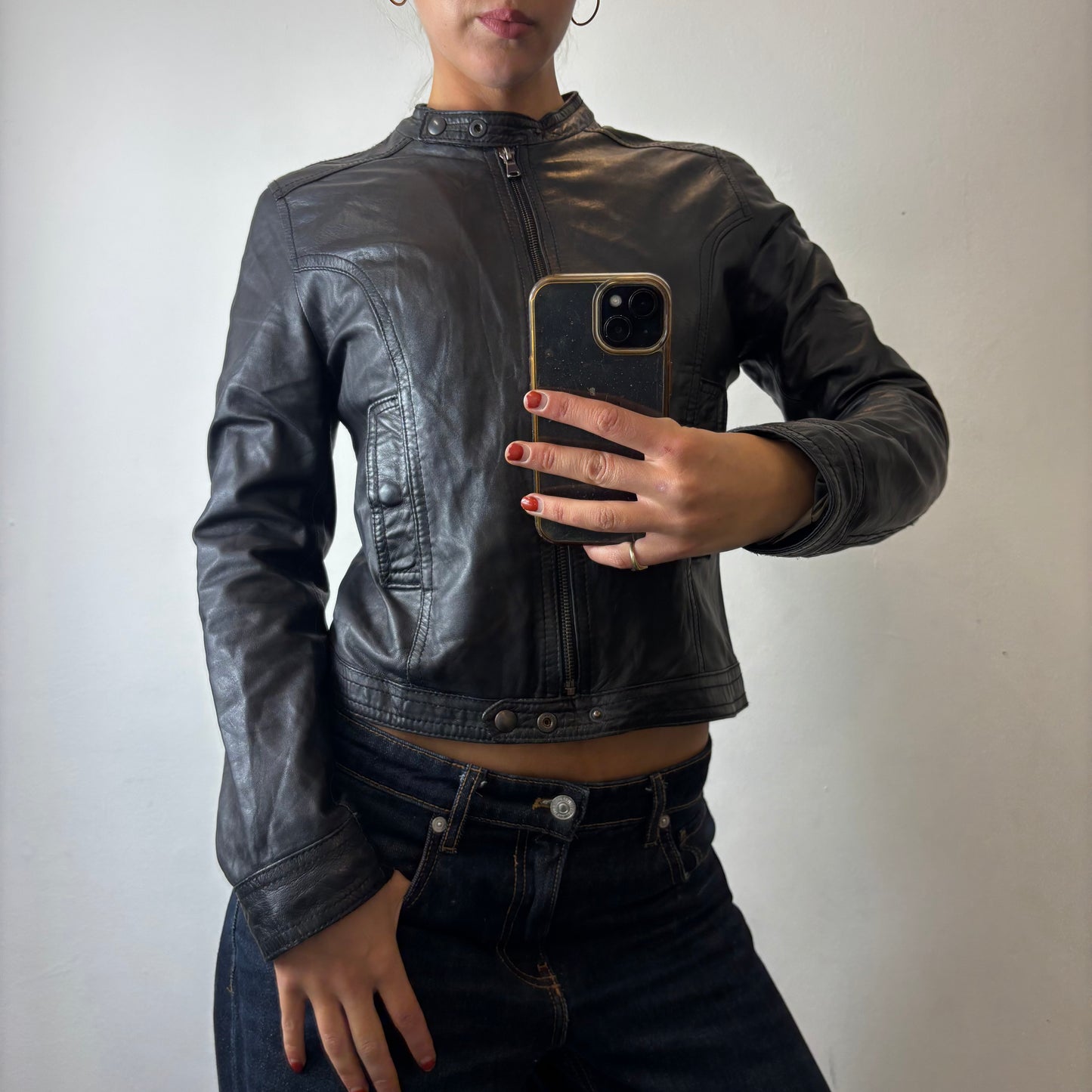 motocross leather jacket