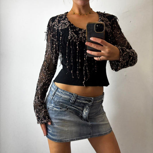 vintage black jumper