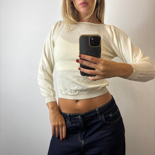 cream jumper