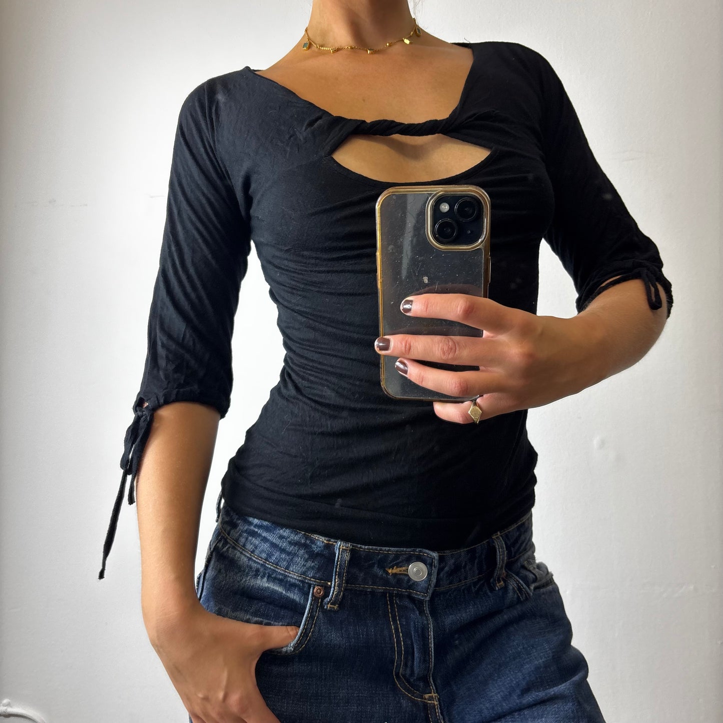 vintage twist top