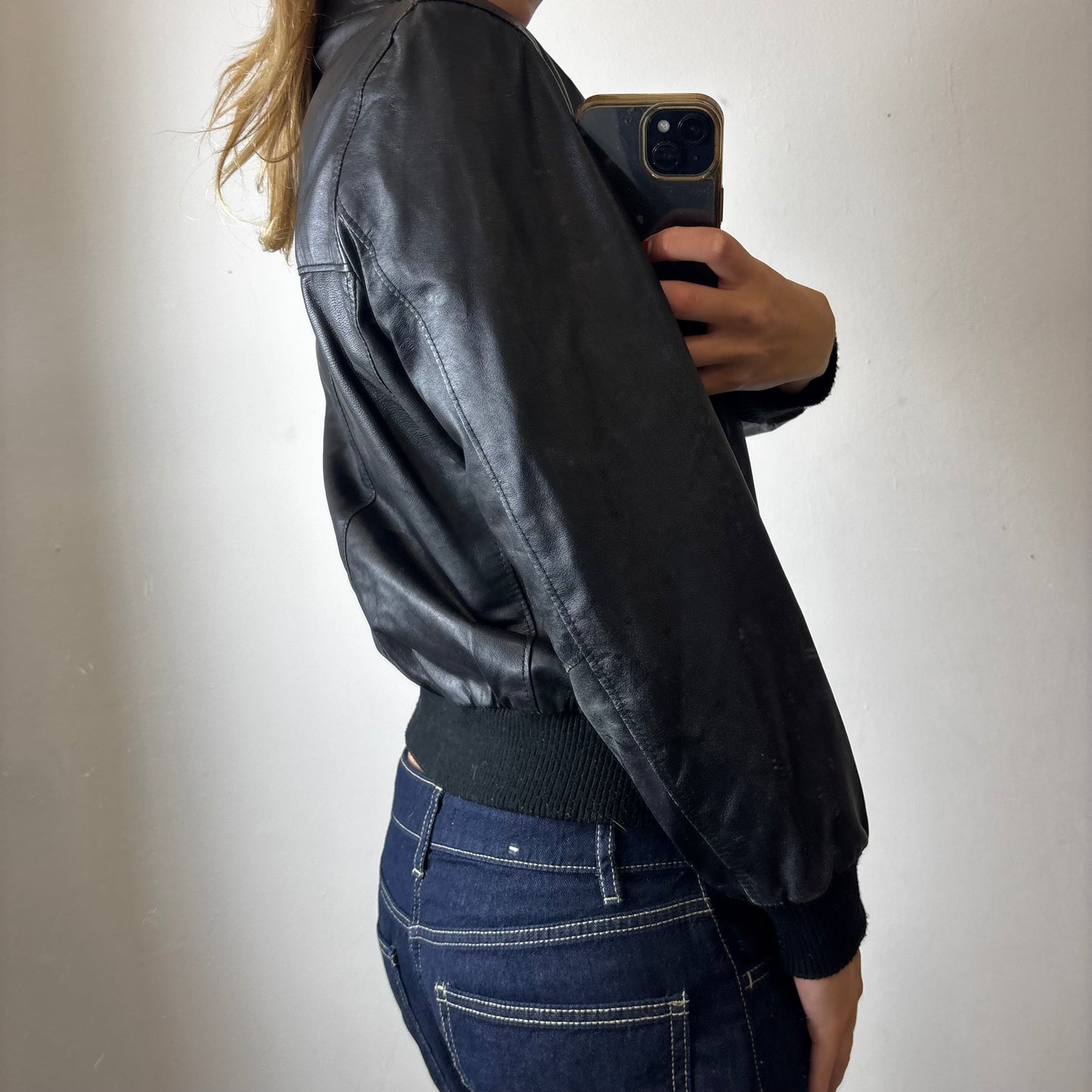 leather jacket