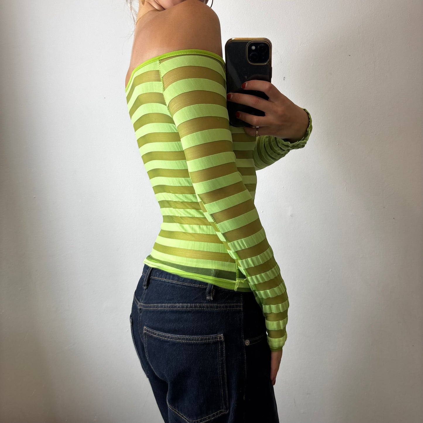 off the shoulder top