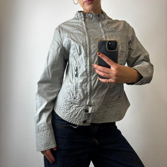 cargo dual zip jacket