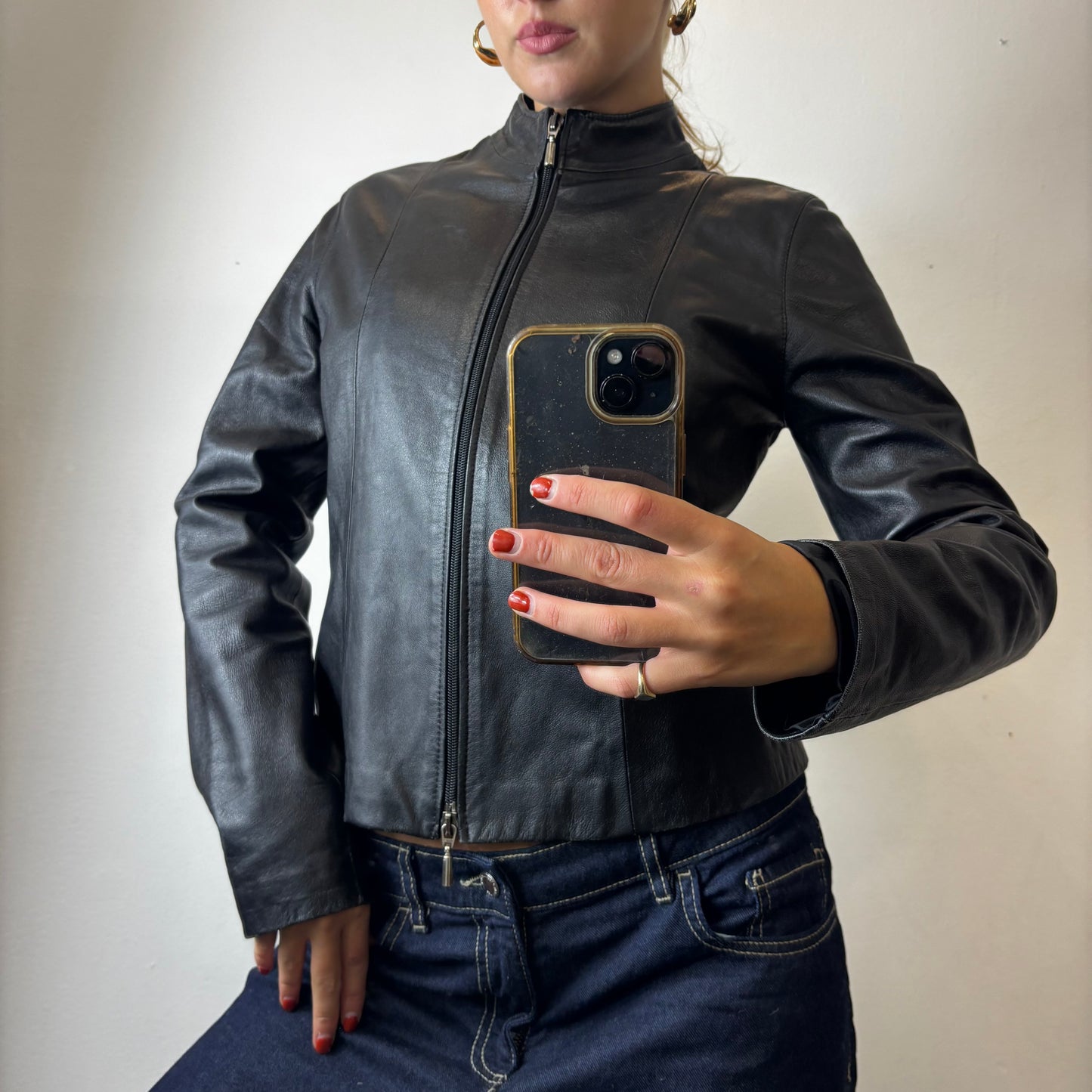 leather jacket