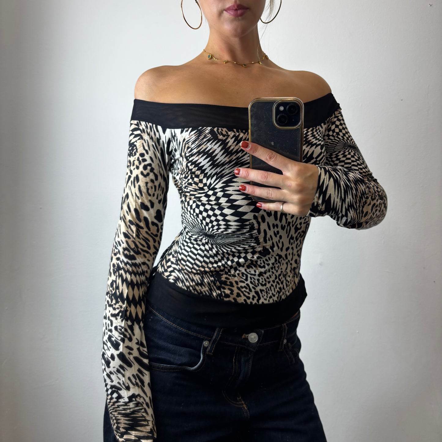 off the shoulder top