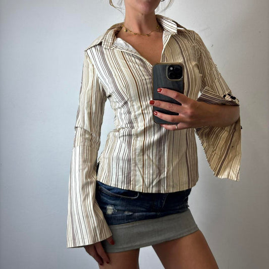 pinstripe shirt