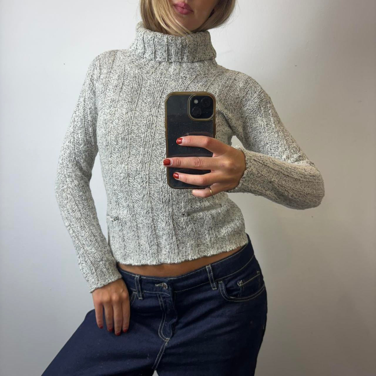 knit roll neck jumper