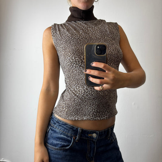 vintage mesh top