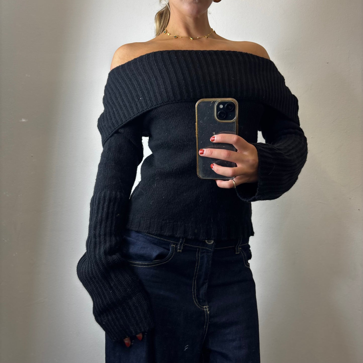 off the shoulder jumper