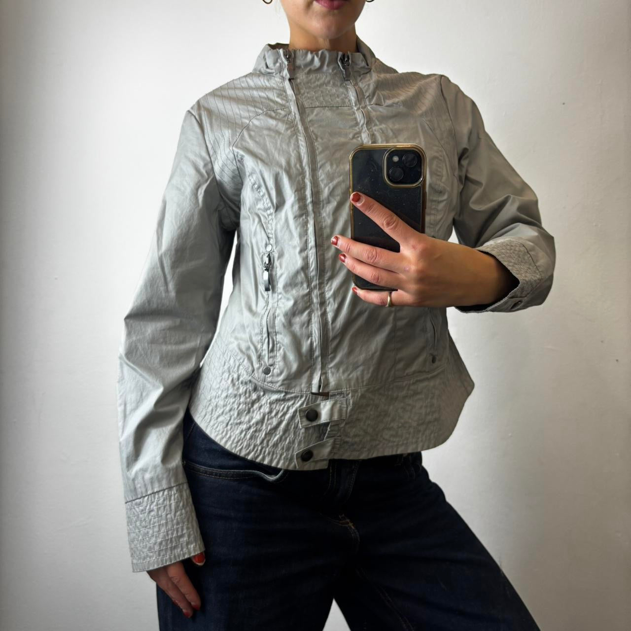 cargo dual zip jacket