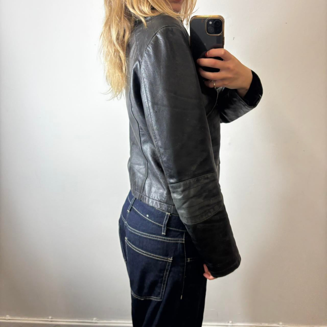leather jacket