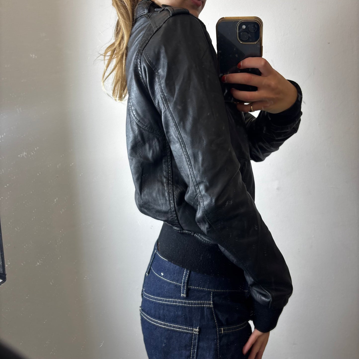leather jacket